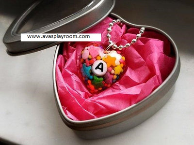 Personalized Love Heart Necklace