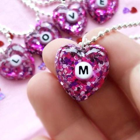 Personalized Love Heart Necklace