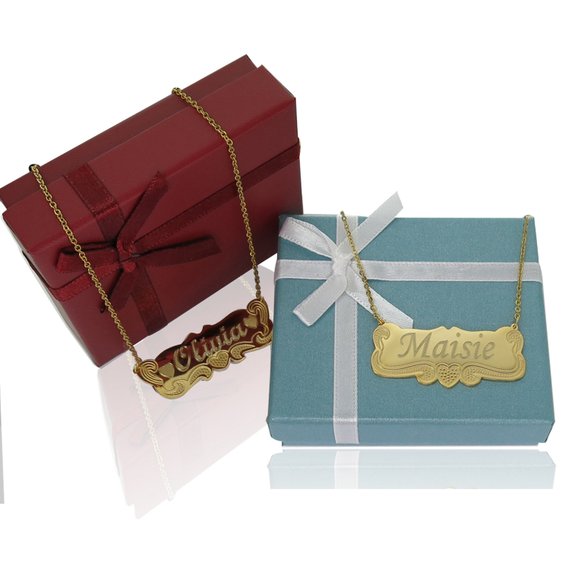 Baby Name Necklace