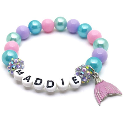 Personalized Little Mermaid Bracelet