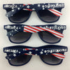 Personalized July 4th Sunglasses