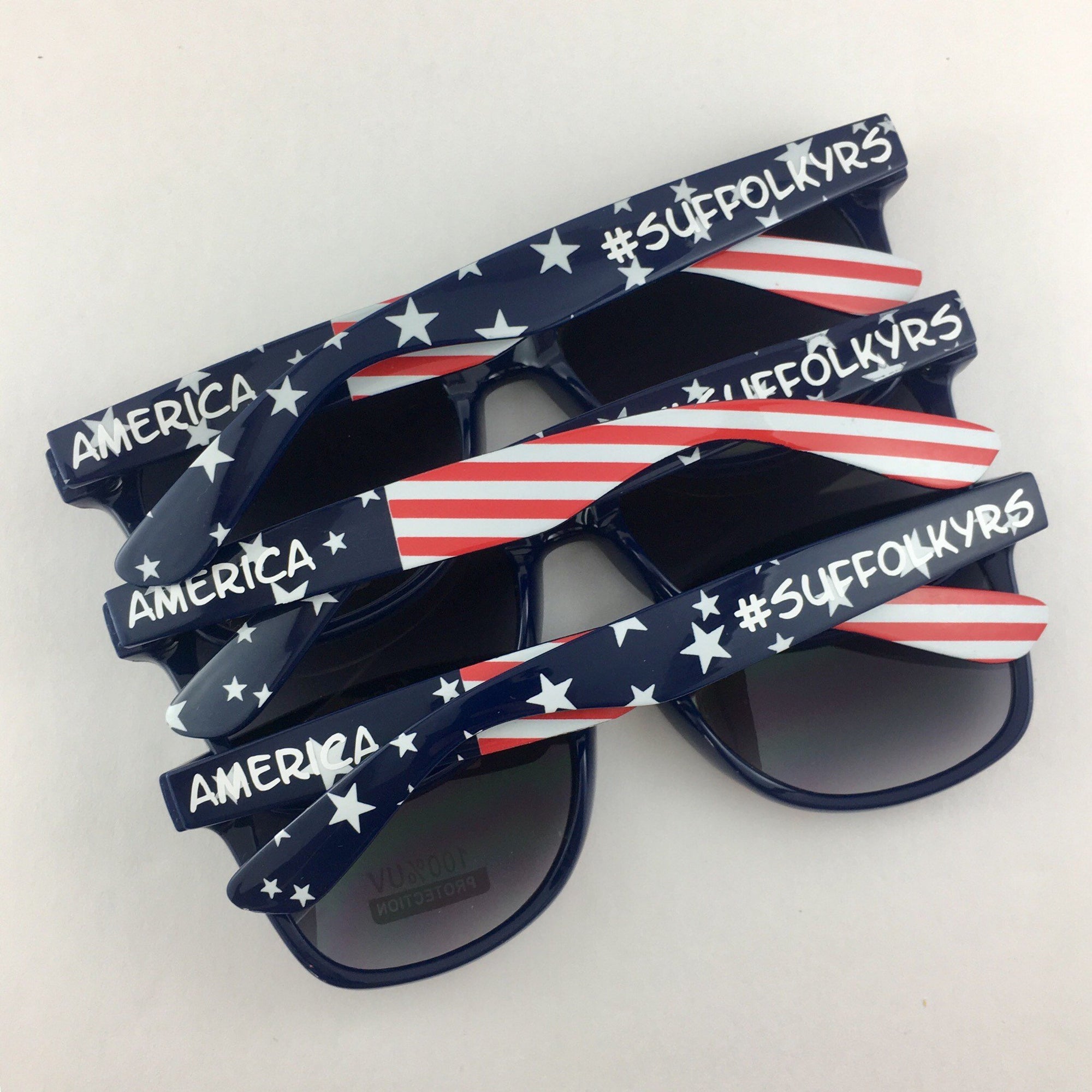 Personalized July 4th Sunglasses