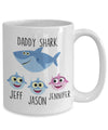 Personalized Daddy Shark Mug