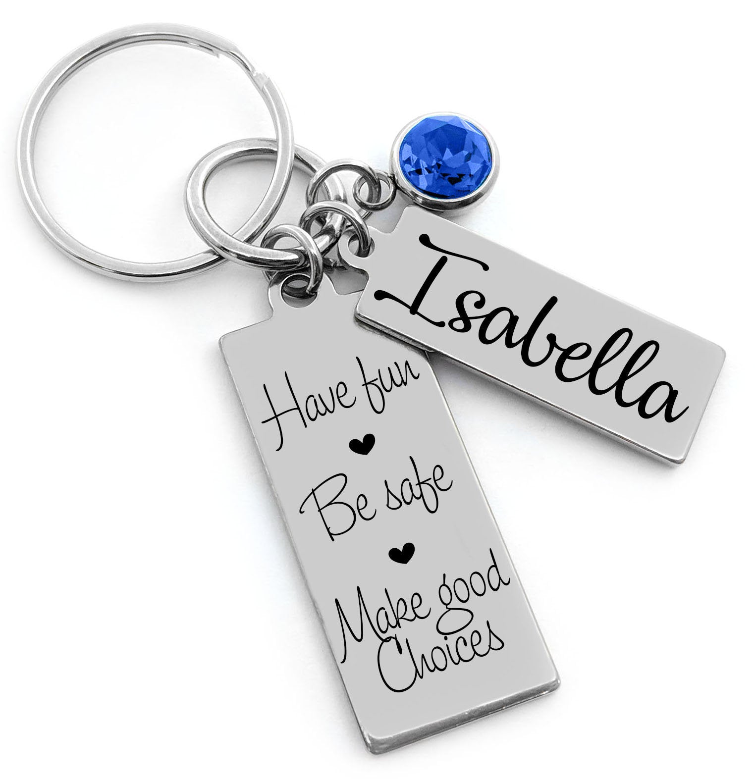 Personalized 3n1 Teenager Keychain