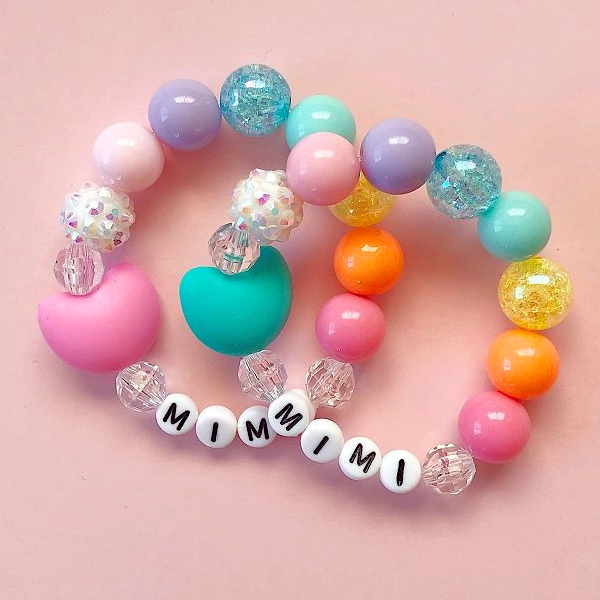 Personalized Kids Heart Bracelet