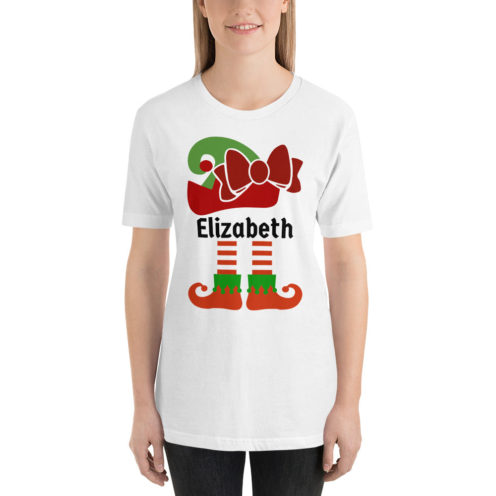 Personalized Elf Christmas Shirt