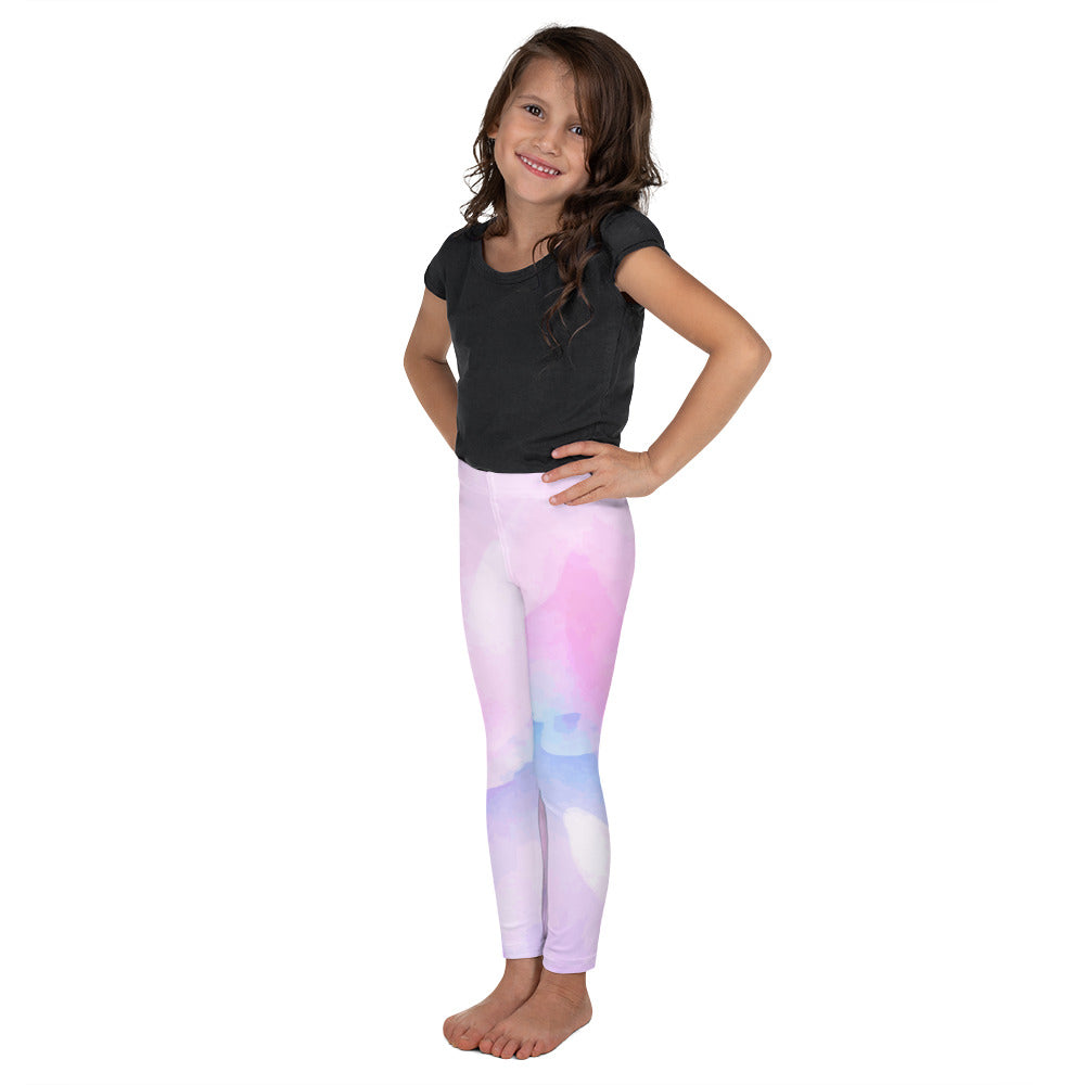 Unicorn Pattern High Contrast Kids Leggings