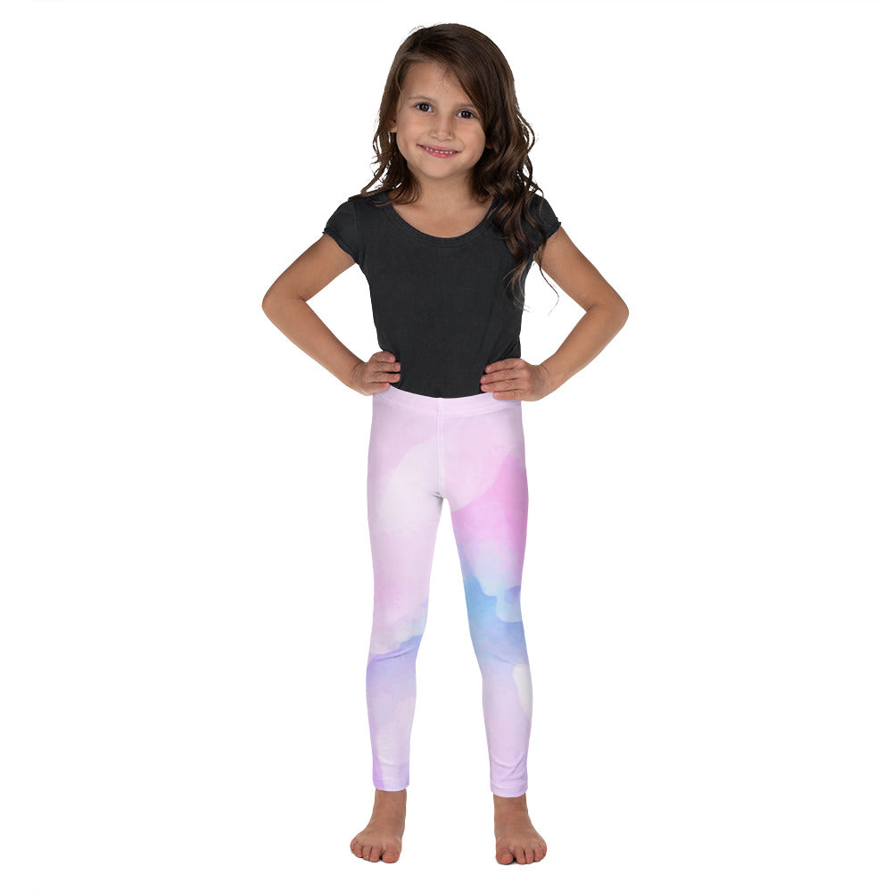 Unicorn Pattern High Contrast Kids Leggings
