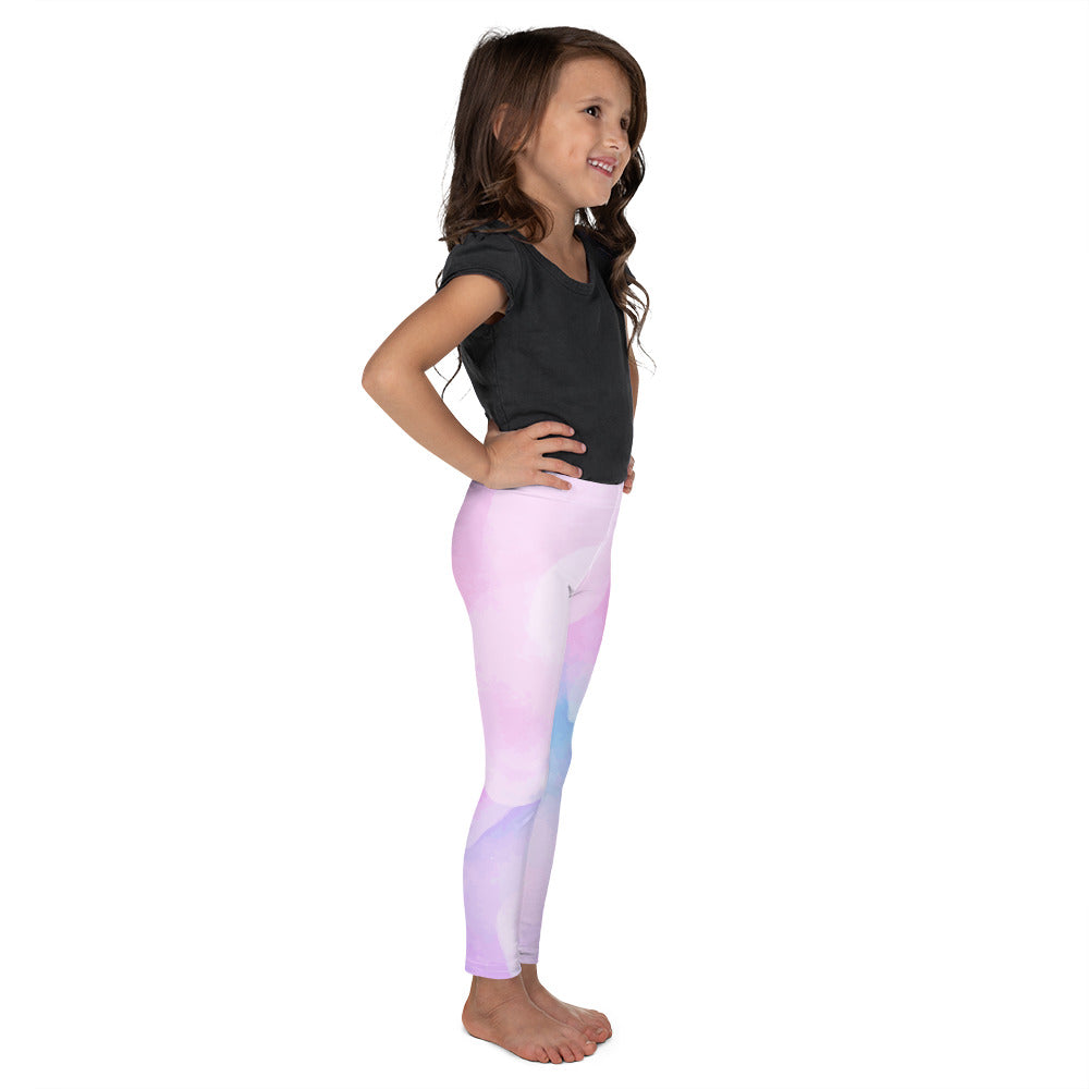 Unicorn Pattern High Contrast Kids Leggings