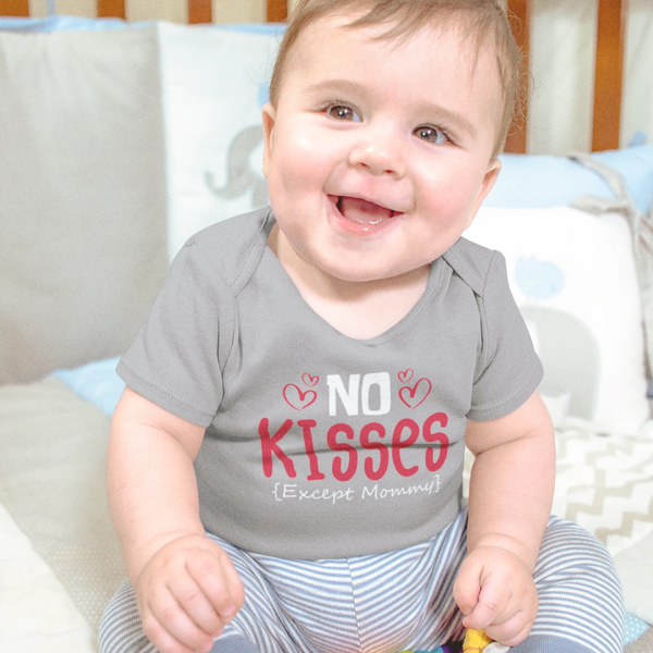 No kisses hot sale baby onesie