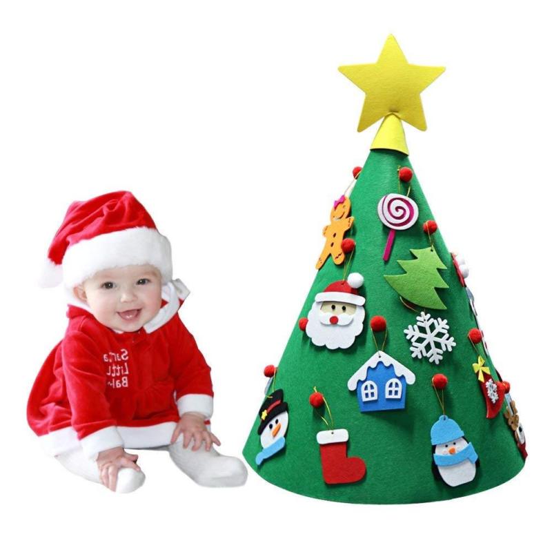 Toddler DIY Christmas Felt Tree