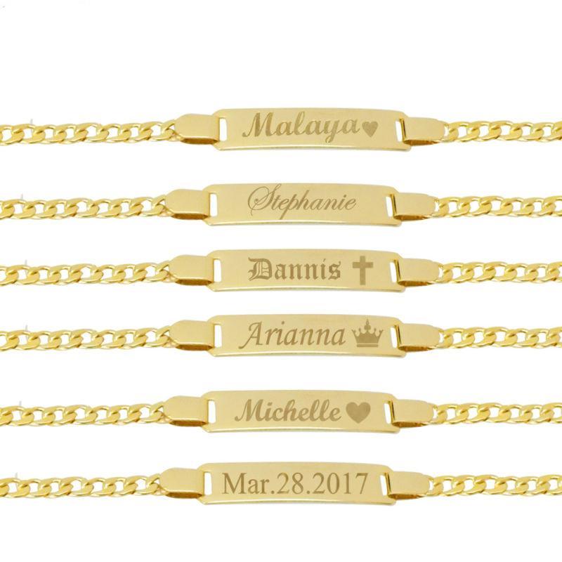 14k Stunning Gold-Filled Personalized Bracelet