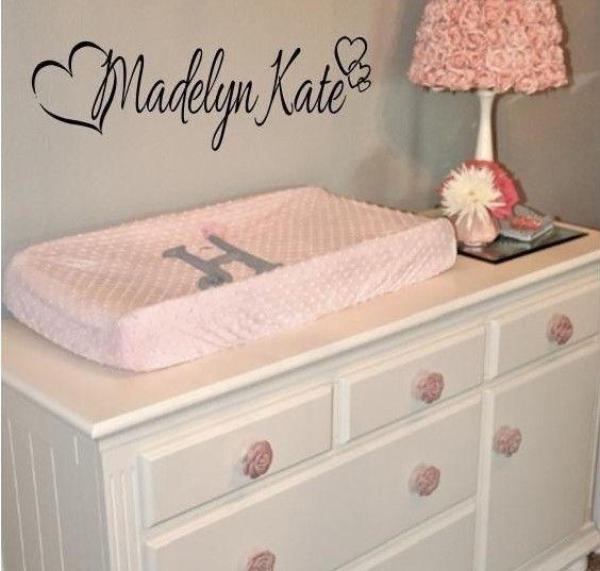 PERSONALIZED GIRLS Name Wall Art