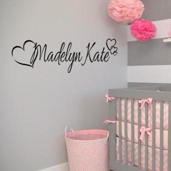 PERSONALIZED GIRLS Name Wall Art