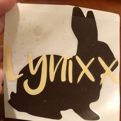 Personalized Easter Basket Sticker