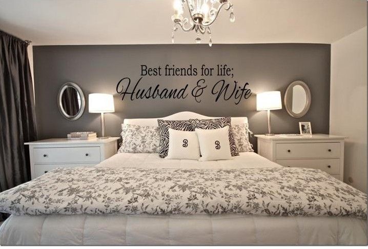 BEST FRIENDS FOR LIFE HUSBAND & WIFE Wall Art Decal